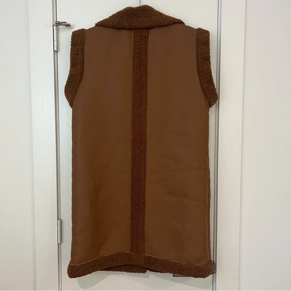 BLANK NYC TOUCH AND GO VEST LONG COAT - Picture 13 of 14